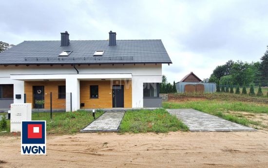 Dom na  sprzedaż Leśniewo - Energooszczędny bliźniak z widokiem na zieleń - komfort i nowoczesność